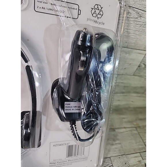 Philips Magnavox AZ7265 Portable CD Disc Player Car Adaptor & Power Supply New - Picture 6 of 9